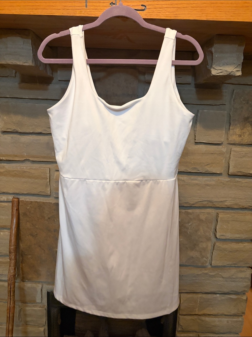 Women's White Tank Slip Dress - Gap